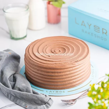 Layers Galaxy Chocolate Cake