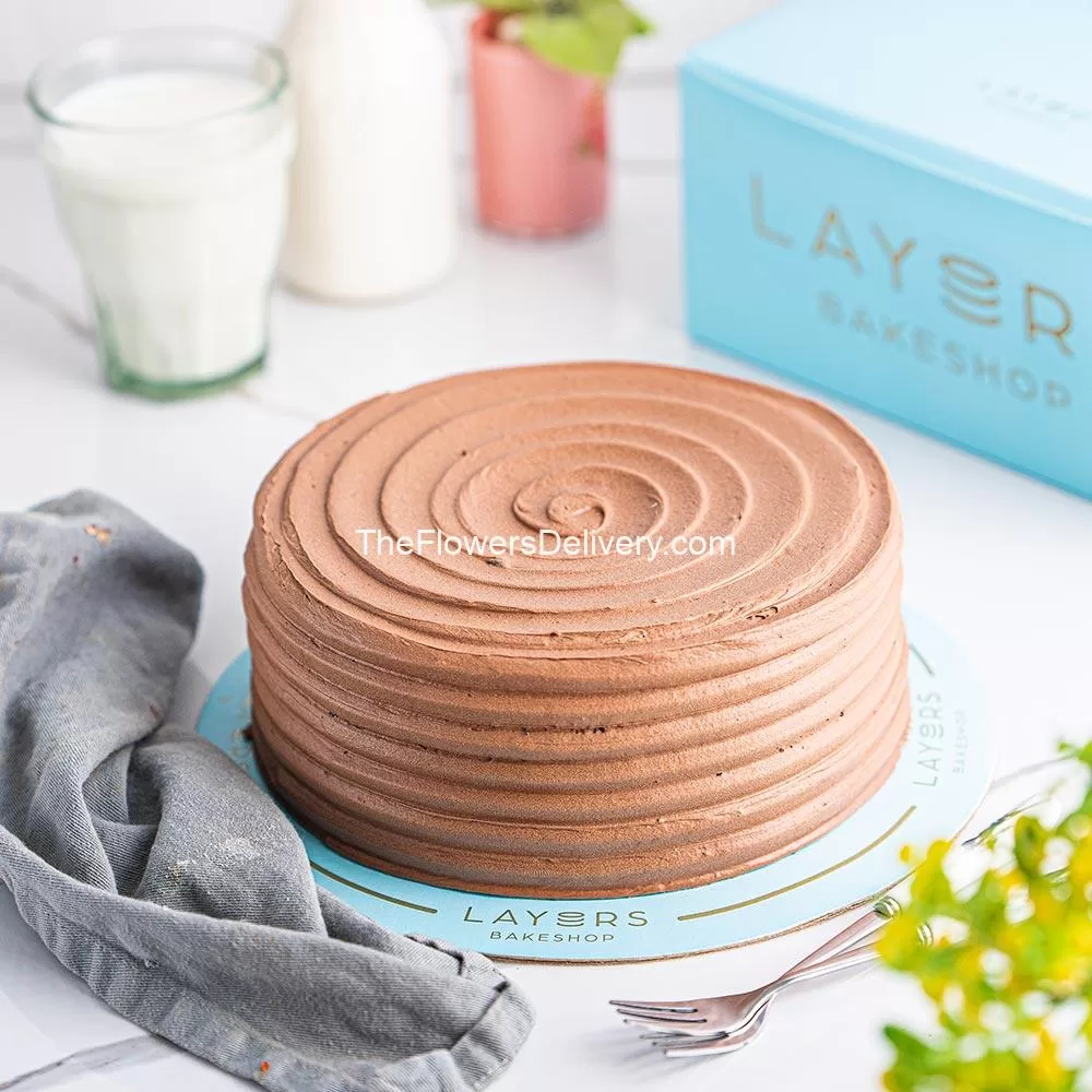 Layers Galaxy Chocolate Cake