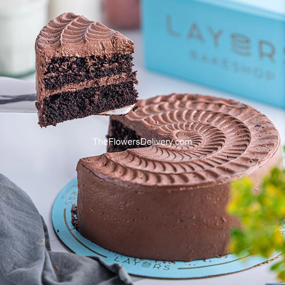 Layers Milky Malt Cake