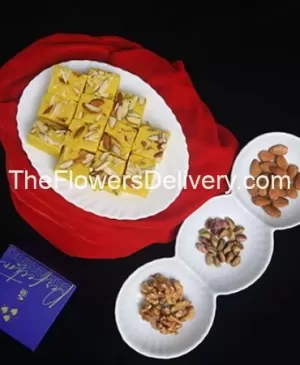 Cakes & Bakes Almond Pateesa-Festive methai- theflowerdelivery.com