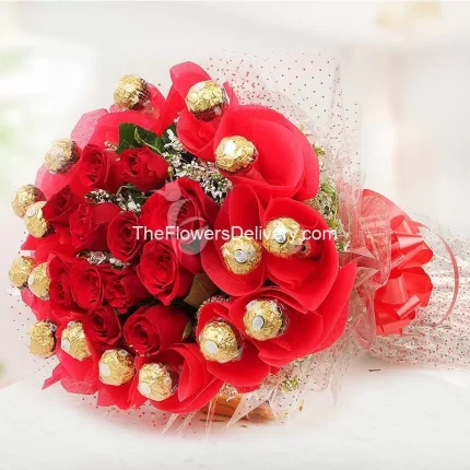 Online Chocolates Bouquet Rawalpindi - TheFlowersDelivery.com