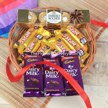 Chocolate Gift Basket Pakistan - TheFlowersDelivery.com