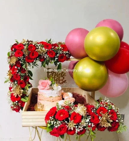Bride to Be Cake Delivery Lahore - TheFlowersDelivery.com