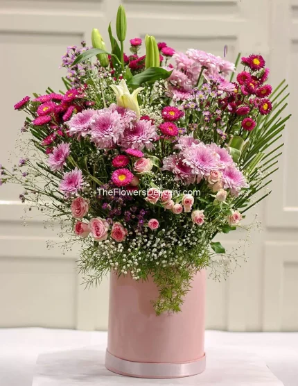 Mother's Day Flower Box Lahore - TheFlowerDeliver.com