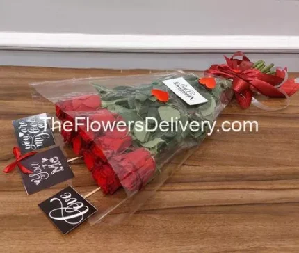 Rose Flowers Bouquet Karachi - TheFlowersDelivery.com