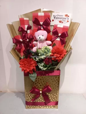 valentine chocolate gifts - Theflowersdelivery.com