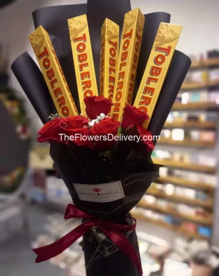 Chocolate Bouquet Delivery Lahore - TheFlowersDelivery.com