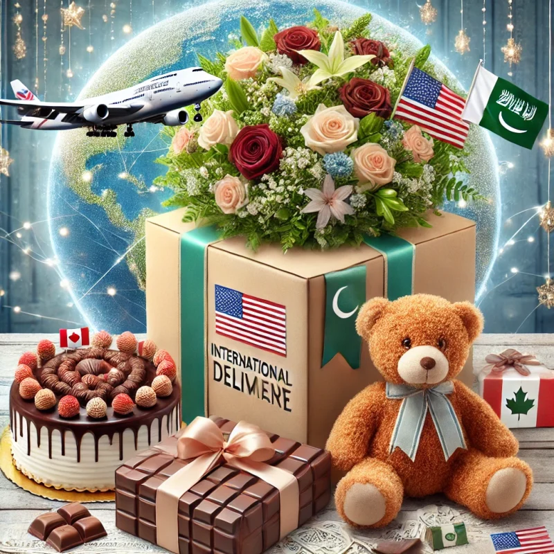 send flowers from UK, USA, Canada, Australia, Saudia Arabia, Kuwait, Bahrain, Europe to Pakistan