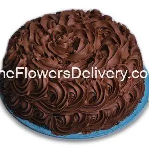 Choco Rose Fantasy Cake Pie in the Sky Lahore -TheFlowersDelivery.com