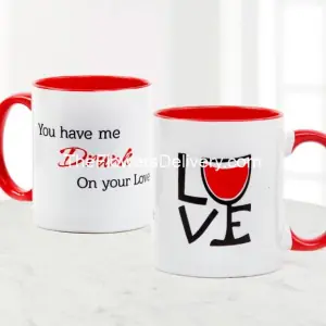 Valentine's Day Mug Gift Lahore - TheFlowersDelivery.com