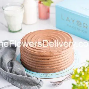 Layers Galaxy Chocolate Cake