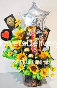 Premium Sunflowers Box
