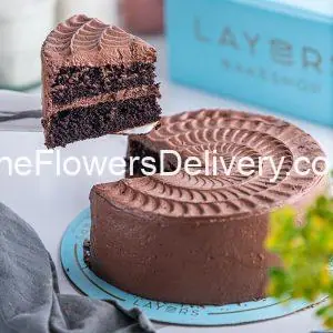Layers Milky Malt Cake