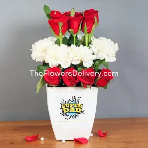 Happy Father's Day Flowers Lahore - TheFlowersDelivery.com