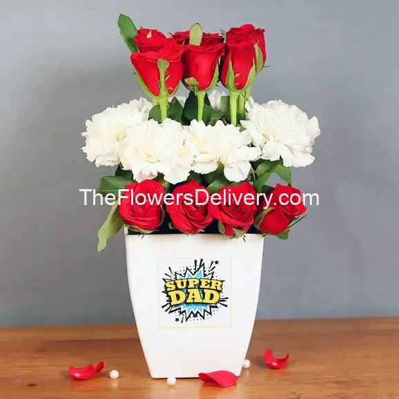 Happy Father's Day Flowers Lahore - TheFlowersDelivery.com