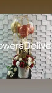 Premium Chocolates With Flowers