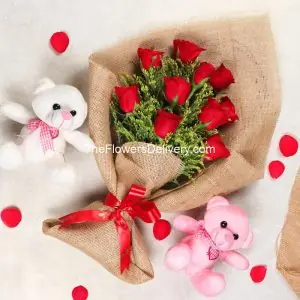 Valentine Flowers & Gifts to Sialkot - TheFlowersDelivery.com