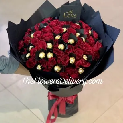 Chocolates & Flowers Sialkot - TheFlowersDelivery.com