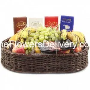 Fruits and Chocolate Gift Baskets Lahore -TheFlowersDelivery.com