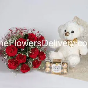 Anniversary Combo Islamabad - TheFlowersDelivery.com