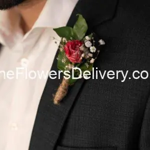 Rose Boutonniere Pakistan - TheFlowersDelivery.com