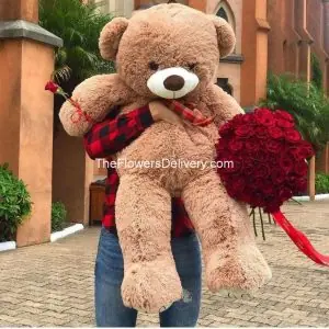Teddy Bear Gift Delivery Lahore - TheFlowersDelivery.com