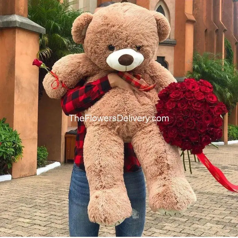 Teddy Bear Gift Delivery Lahore - TheFlowersDelivery.com