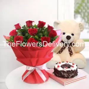 Anniversary Flowers and Gifts Islamabad - TheFlowersDelivery.com