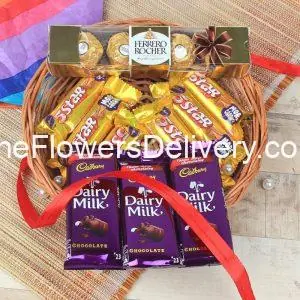 Chocolate Gift Basket Pakistan - TheFlowersDelivery.com