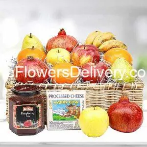 Fresh Fruit Basket Gift Rawalpindi - TheFlowersDelivery.com