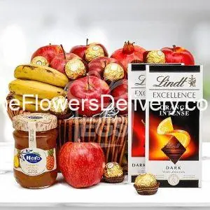 Fresh Fruit Basket Gift Lahore - TheFlowersDelivery.com