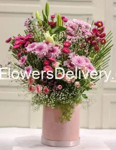Mother's Day Flower Box Lahore - TheFlowerDeliver.com