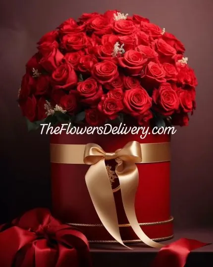 Valentine Flower Box Pakistan -TheFlowersDelivery.com