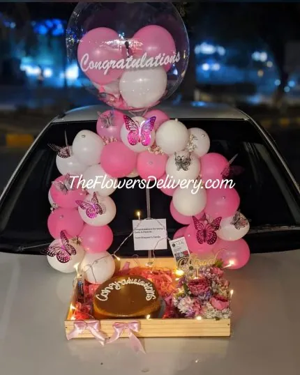 Congratulations Gift Basket Lahore - TheFlowersDelivery.com