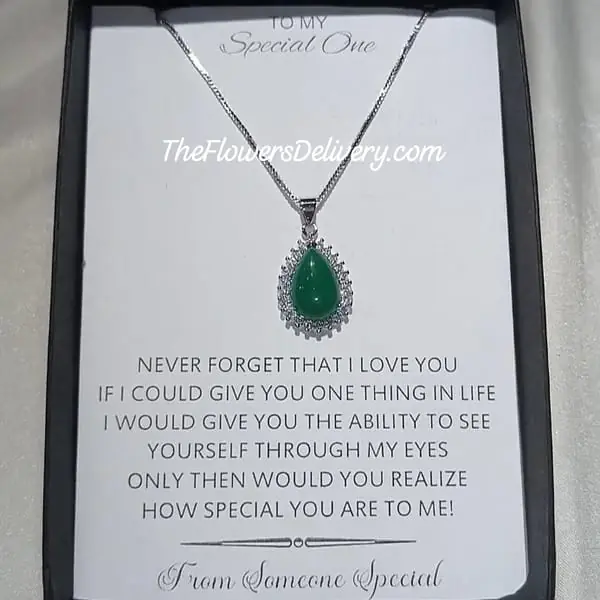 Silver Necklace Pakistan - TheFlowersDelivery.com