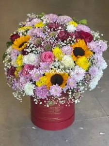 Flowers Box Delivery Faisalabad - The Flowers Delivery
