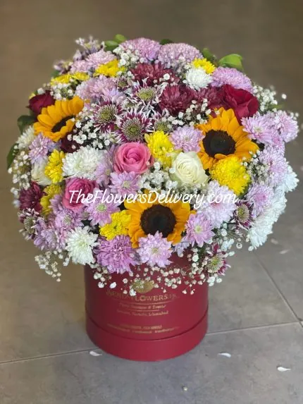 Flowers Box Delivery Faisalabad - The Flowers Delivery