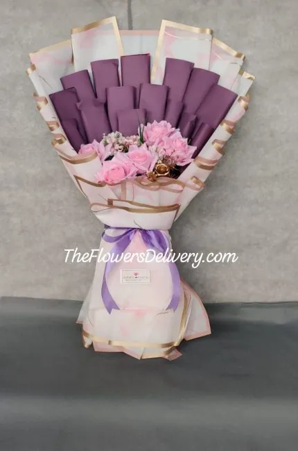 Chocolate Bouquet for Mother's Day Lahore - TheFlowersDelivery.com