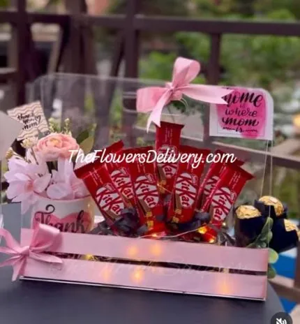 Mom's Day Gift Baskets Lahore - TheFlowersDelivery.com
