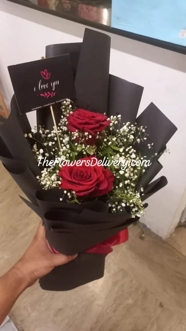 Valentine Flowers Bouquet Delivery Lahore - TheFlowersDelivery.com