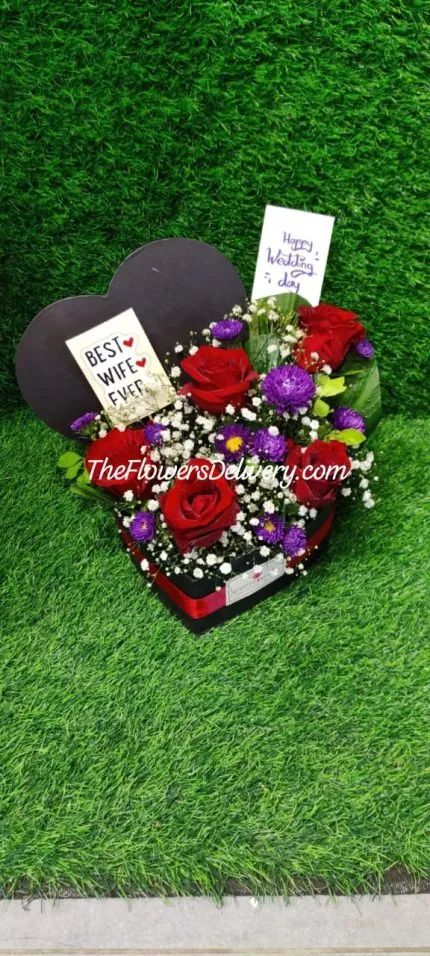 Anniversary Flowers Online Karachi - TheFlowersDelivery.com