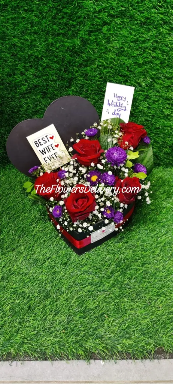 Anniversary Flowers Online Karachi - TheFlowersDelivery.com