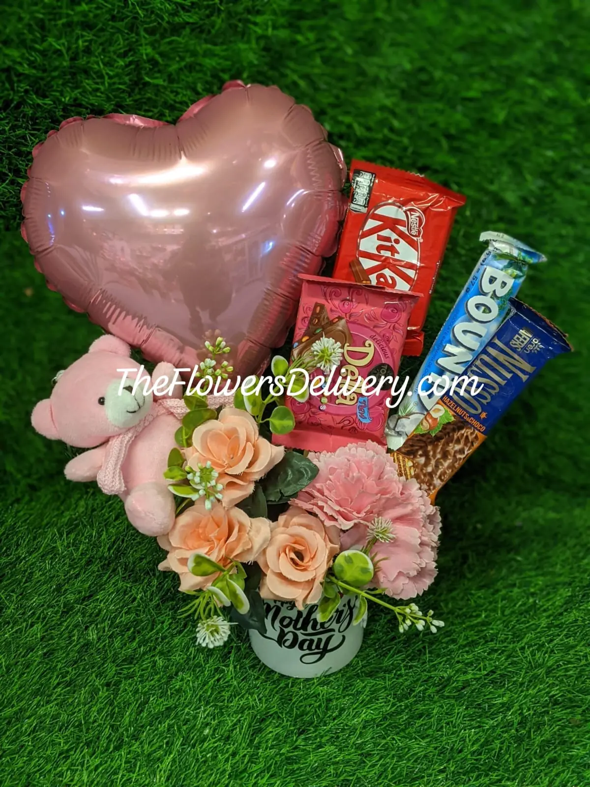 Mom Flowers Mug Lahore - TheFlowersDelivery.com