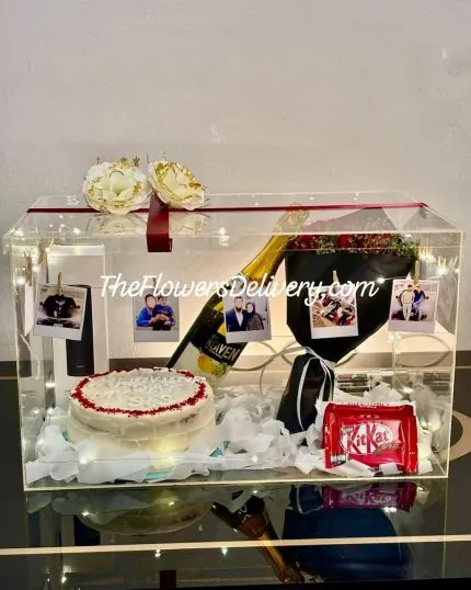 Valentine Acrylic Gift Lahore - TheFlowersDelivery.com