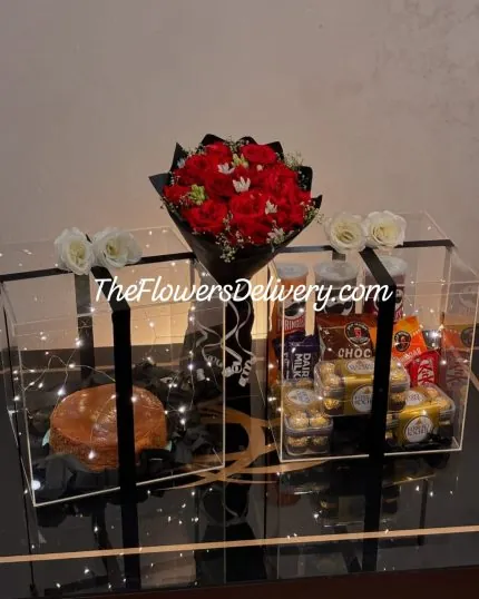 Acrylic Valentines Gifts Lahore - TheFlowersDelivery.com
