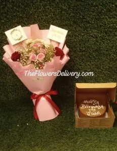 Birthday Cake and Flower Deals Lahore - TheFlowersDelivery.com