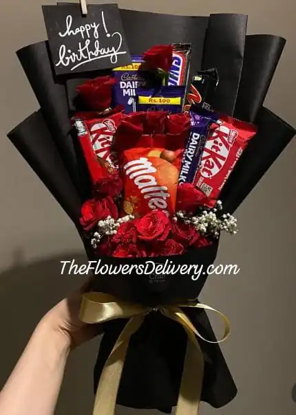 Birthday Bouquet Sialkot - TheFlowersDelivery.com