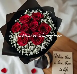 I Love You Rose Flowers Pakistan - TheFlowersDelivery.com