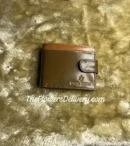 Brown Leather Wallet for Men Pakistan - TheFlowersDelivery.com