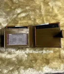 Brown Leather Wallet for Men Pakistan - TheFlowersDelivery.com